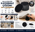 Halı & Kilim Kaydırmaz Yapışkanlı Cırt Seti – 10 Adet, 5 cm